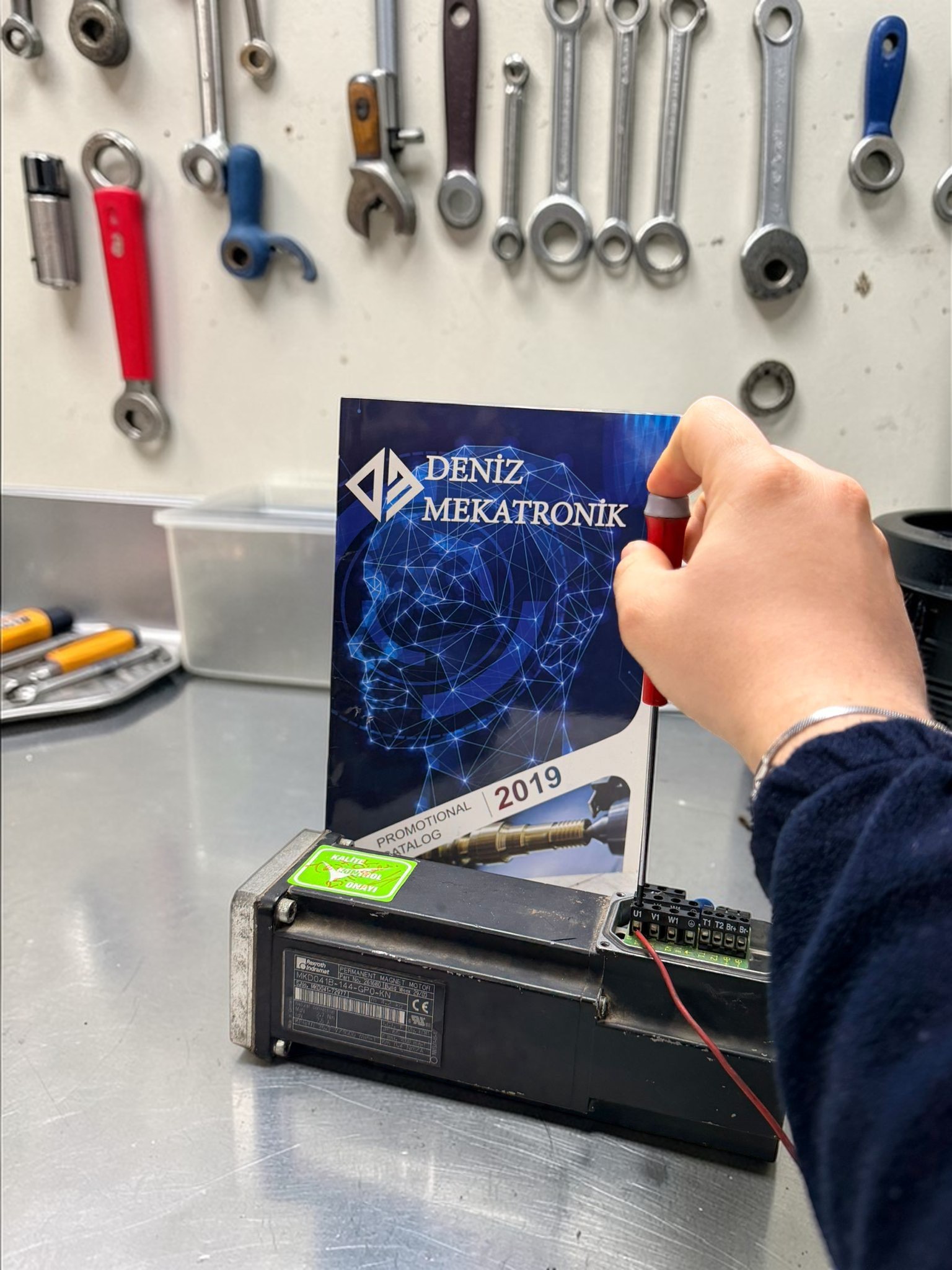 REXROTH INDRAMAT SERVO MOTOR ONARIMI